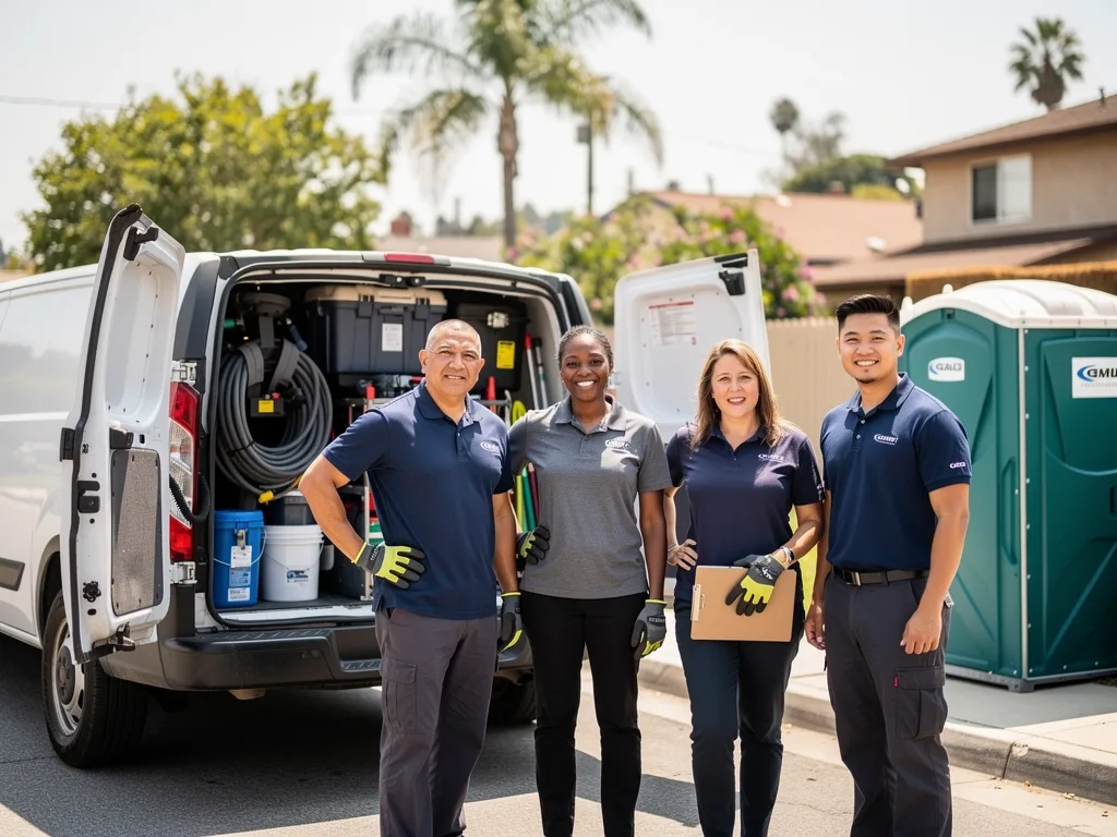 Porta Potty Rental Tarzana team